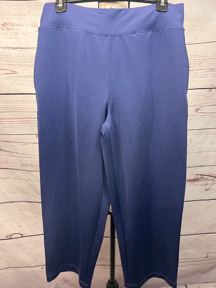 National Blue Stretchy Yoga Pants With Pockets Medium‎ Size